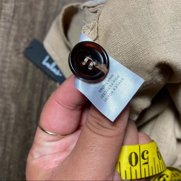 COPY - Lulus Up with the Sun Beige Short Overalls Size Large - Picture 14 of 15